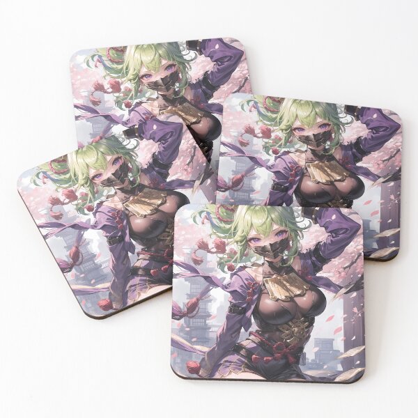 Item preview, Kuki Shinobu Genshin Impact Sakura Breeze Under Cherry Blossoms designed and sold by mildaclairmo.