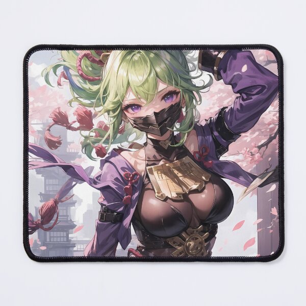 Item preview, Kuki Shinobu Genshin Impact Sakura Breeze Under Cherry Blossoms designed and sold by mildaclairmo.