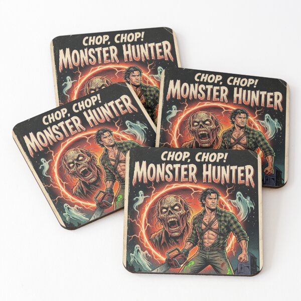 Item preview, Retro Horror Monster Hunter Chainsaw designed and sold by TrueFit Essentials.