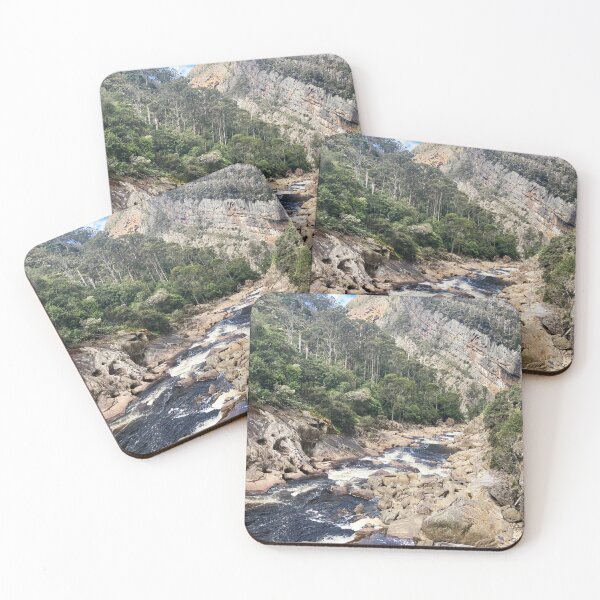 Item preview, Swirling Water at Bend of Leven Canyon Tasmania designed and sold by Jane McDougall.