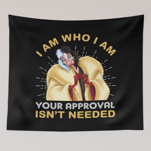 Item preview, Cruella De Vil I Am Who I Am Your designed and sold by arthangel.