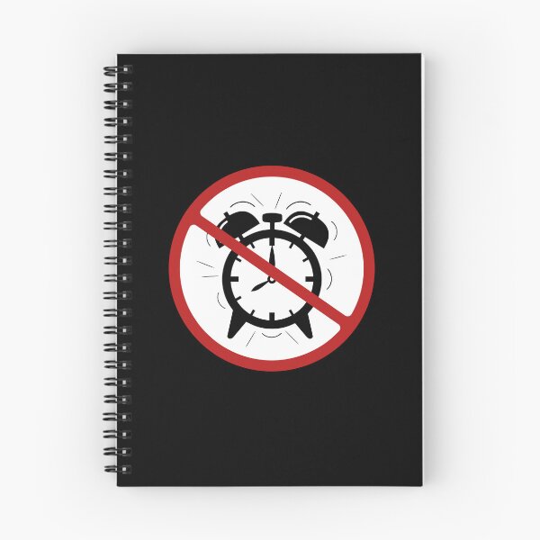 Item preview, Prohibited Alarm Clock Sign, Signage, Novelty, Clocks designed and sold by AASparksDesigns.