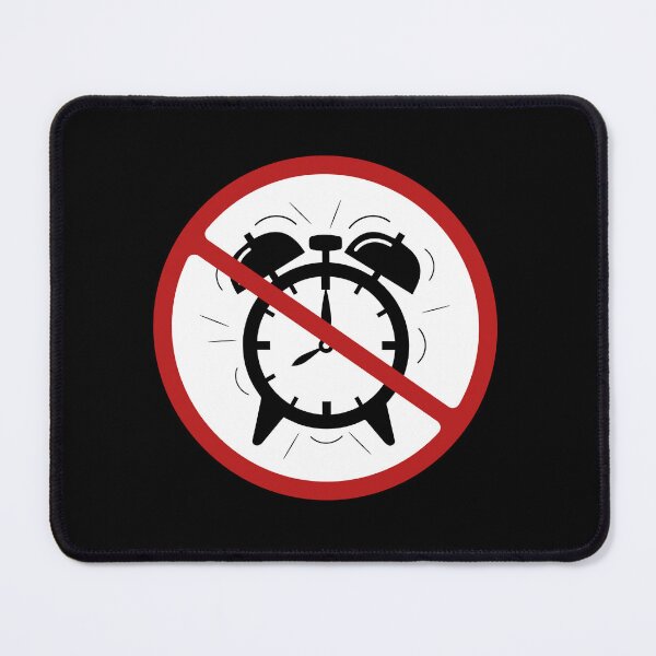 Item preview, Prohibited Alarm Clock Sign, Signage, Novelty, Clocks designed and sold by AASparksDesigns.