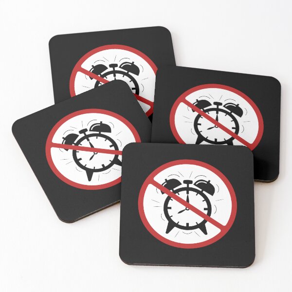 Item preview, Prohibited Alarm Clock Sign, Signage, Novelty, Clocks designed and sold by AASparksDesigns.