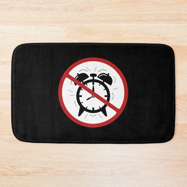 Item preview, Prohibited Alarm Clock Sign, Signage, Novelty, Clocks designed and sold by AASparksDesigns.