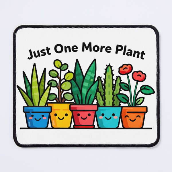 Item preview, spring Just One More Plant Funny Plant Lover T-Shirt designed and sold by Uglyandcute.