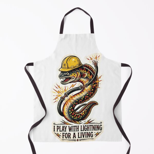 Item preview, Spark Whisperer - Traditional Tattoo Electrician Eel designed and sold by HiruK.