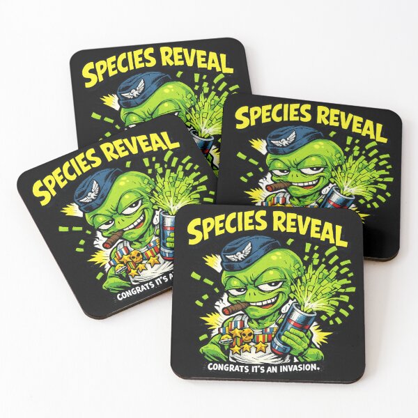 Item preview, Species Reveal Alien Shirt – Congrats It’s An Invasion UFO Disclosure Meme T-Shirt – Funny Alien Military Graphic Tee designed and sold by JonelCrafts.