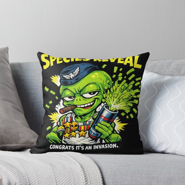 Item preview, Species Reveal Alien Shirt – Congrats It’s An Invasion UFO Disclosure Meme T-Shirt – Funny Alien Military Graphic Tee designed and sold by JonelCrafts.