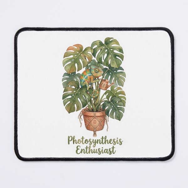 Item preview, Photosynthesis Enthusiast - Boho Plant Mom Chameleon designed and sold by HiruK.