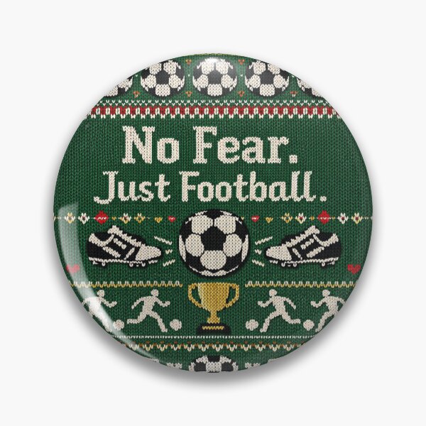 Item preview, No Fear Just Football: Aesthetic Football Knitting Pattern Design designed and sold by Mauswohn.