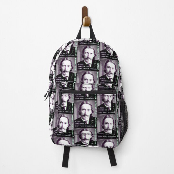 Item preview, Robert Louis Stevenson quote: A good conscience is eight parts of courage. designed and sold by artbleed.