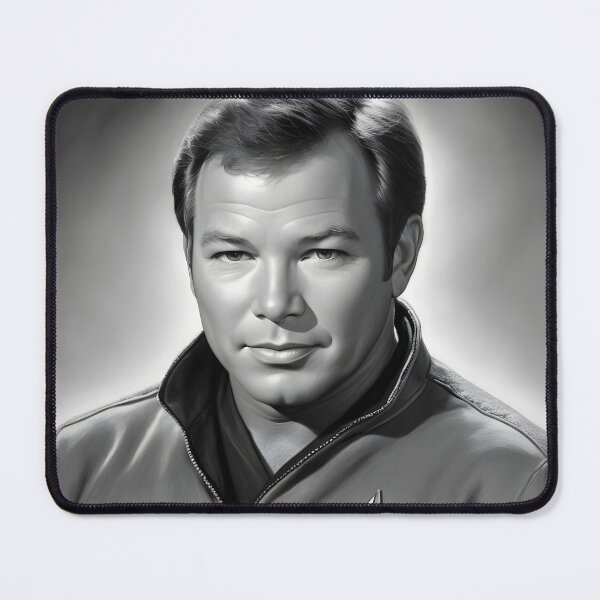 Artikelvorschau, William Shatner entworfen und verkauft von WorldofCharcoal.
