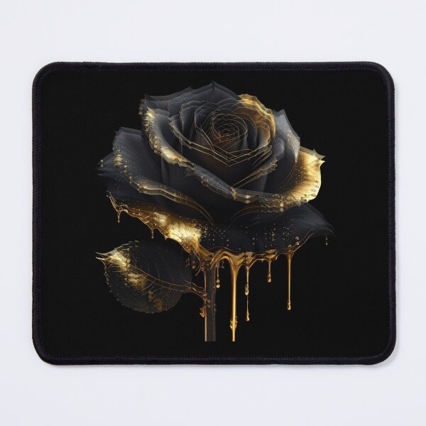 Item preview, Black and Gold Rose Drip Design  designed and sold by Teale-Studio.