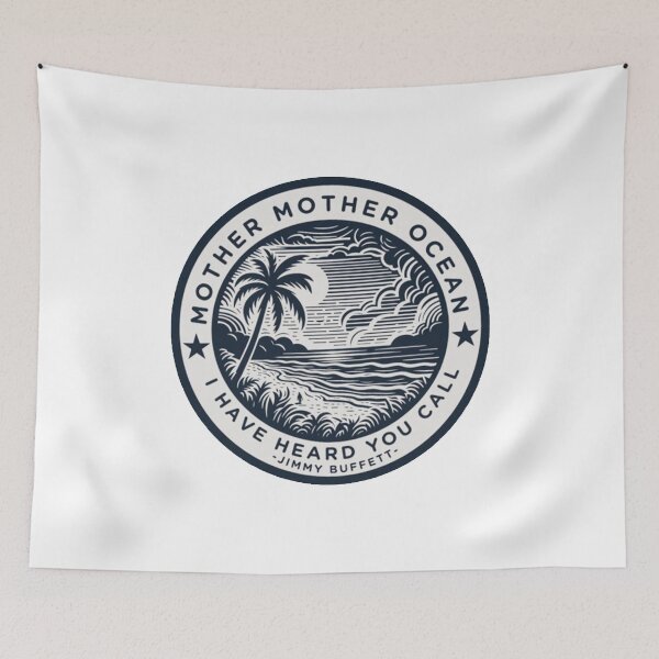 Item preview, Vintage Mother Ocean Jimmy Buffett  designed and sold by madelinebowenn.