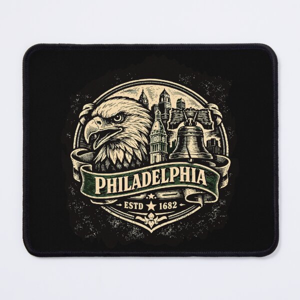 Item preview, Philadelphia City vintage emblem designed and sold by eyllismerch.