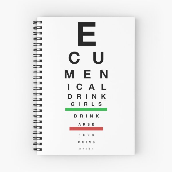 Item preview, Ecumenical Eye Test Parody designed and sold by firstade.