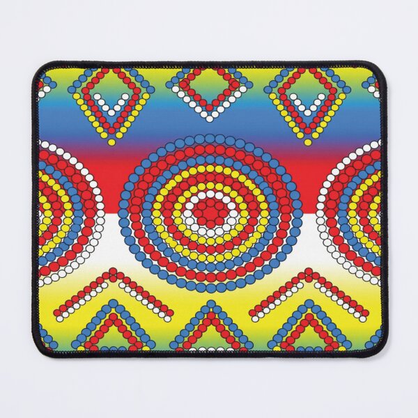 Item preview, Vibrant Maasai Beadwork Inspired Tribal Geometric Pattern designed and sold by DGtaLrtcom.