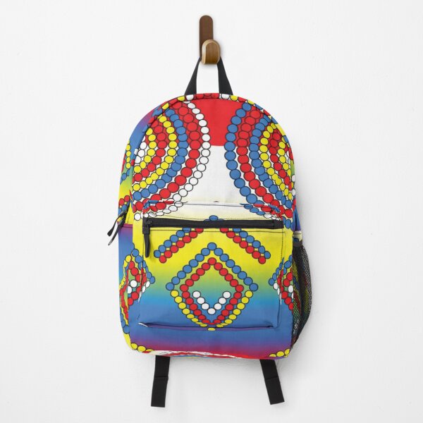 Item preview, Vibrant Maasai Beadwork Inspired Tribal Geometric Pattern designed and sold by DGtaLrtcom.