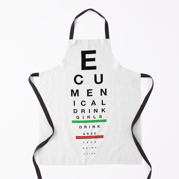 Item preview, Ecumenical Eye Test Parody designed and sold by firstade.