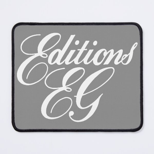 Item preview, Editions EG - white lettering designed and sold by cousinbessie.