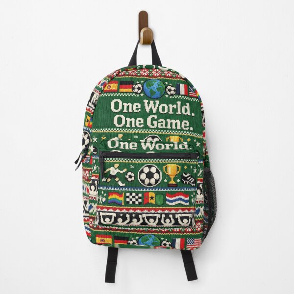 Item preview, One World One Game: Aesthetic Football Knitting Pattern Design designed and sold by Mauswohn.
