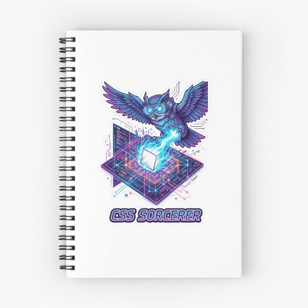 Item preview, I Centered The Div - Cyberpunk CSS Owl designed and sold by HiruK.
