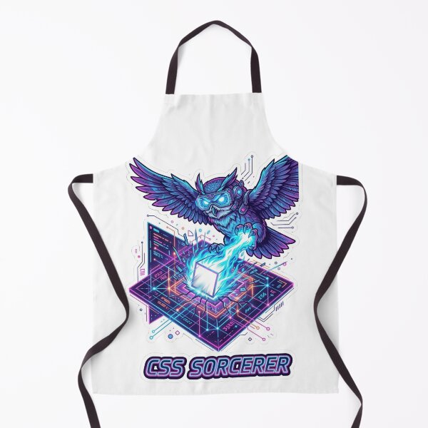 Item preview, I Centered The Div - Cyberpunk CSS Owl designed and sold by HiruK.