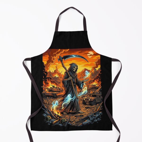 Item preview, Ominous Grim Reaper Reaping Souls After A Tank Battle designed and sold by Tong4130.