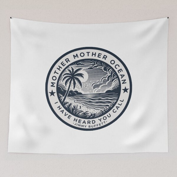Item preview, Vintage Mother Ocean Jimmy Buffett  designed and sold by lucillemcmulle.