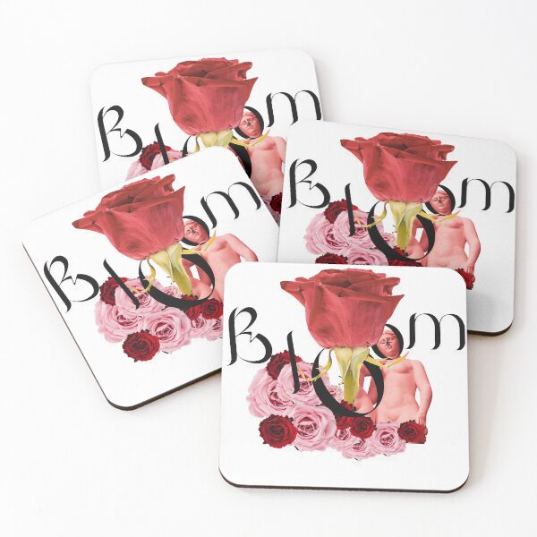 Item preview, Artistic Bloom Red Roses and Statue Collage designed and sold by Diece studio .