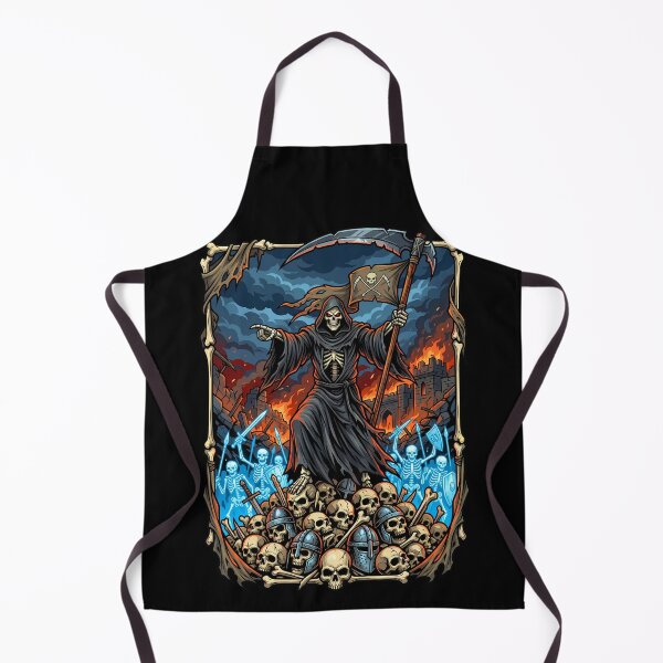 Item preview, Majestic Grim Reaper Commanding Defeated Nation Ruins In War designed and sold by Tong4130.