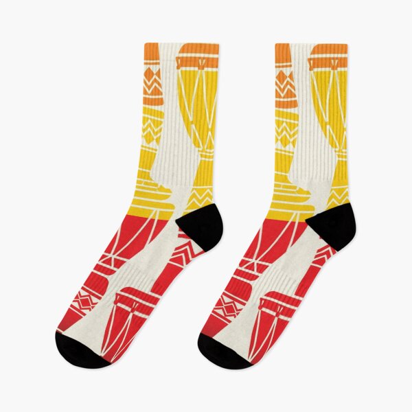 Item preview, Vibrant Stacked Djembe Drums African Rhythms Pattern designed and sold by DGtaLrtcom.