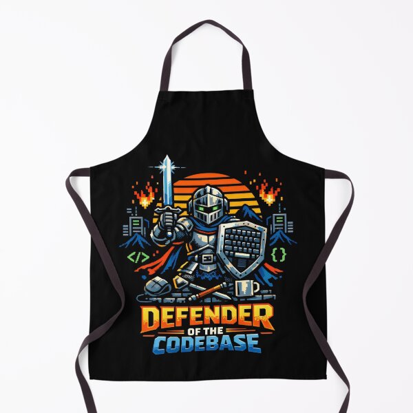 Item preview, Defender of the Codebase Video Games Geek Culture designed and sold by SplashTastic.