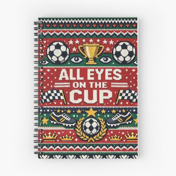 Item preview, All Eyes on the Cup: Aesthetic Football Knitting Pattern designed and sold by Mauswohn.