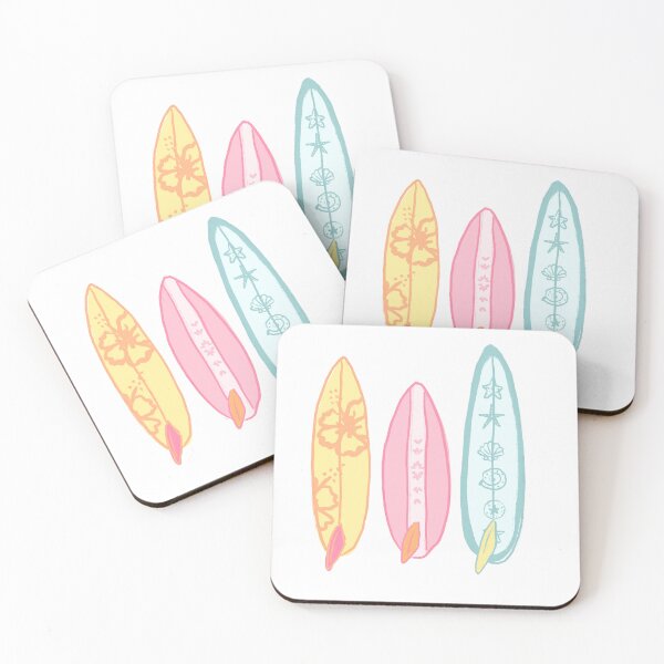Item preview, surfboard trio designed and sold by peanutbutteraddict.
