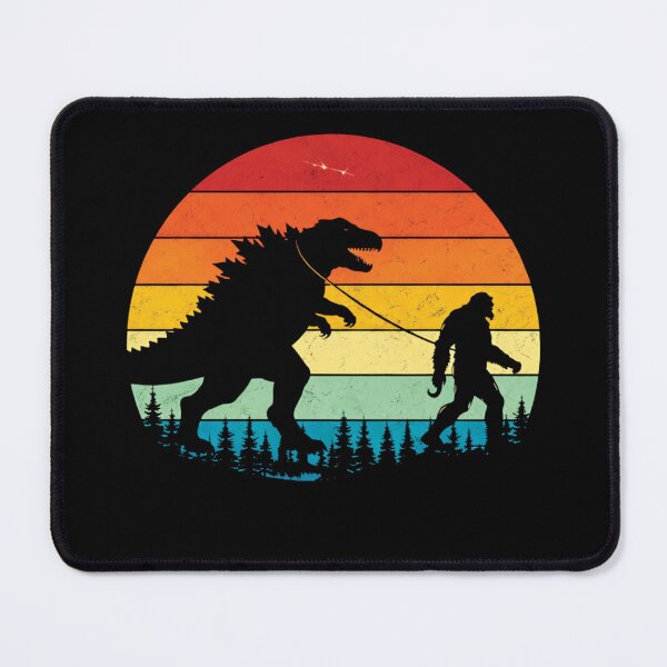 Item preview, Funny Bigfoot Pet Monster Silhouette - Vintage Style Art designed and sold by PixelMarrero.