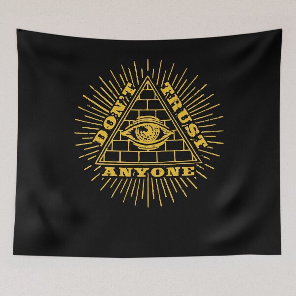 Item preview, Eye Of Providence Illuminati All Seeing Eye Dont Trust Anyone designed and sold by shoppzee.