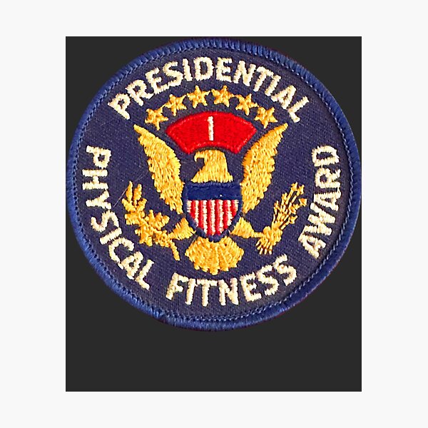 Item preview, 1970s Presidential Physical Fitness Award patch  designed and sold by MohamedJawadBar.