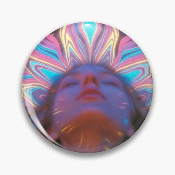 Item preview, Ethereal Neon Goddess Psychedelic Forest Dream Art designed and sold by StSDigs.