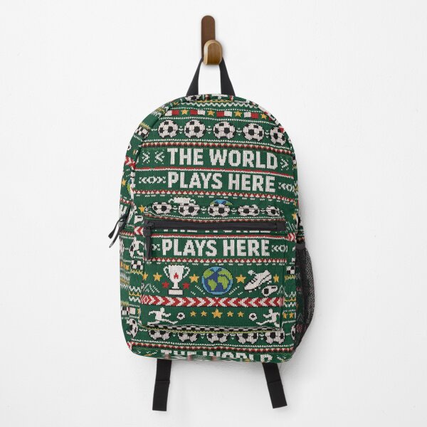 Item preview, The World Plays Here: Aesthetic Football Knitting Pattern Design designed and sold by Mauswohn.