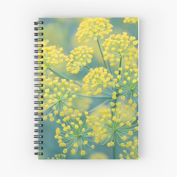 Item preview, Dill Flower Macro – Yellow Dill Blossom Botanical Art designed and sold by Mindrender.