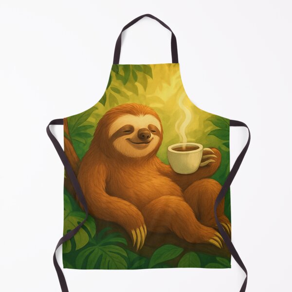 Item preview, Coffee Time Sloth – Cute & Funny Gifts for Coffee Lovers designed and sold by GIFTSHOPRED.