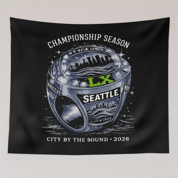 Item preview, Seattle Seahawks Super Bowl 2026 Champions Season City By The Sound - We Did Not Care Victory  designed and sold by koong021.