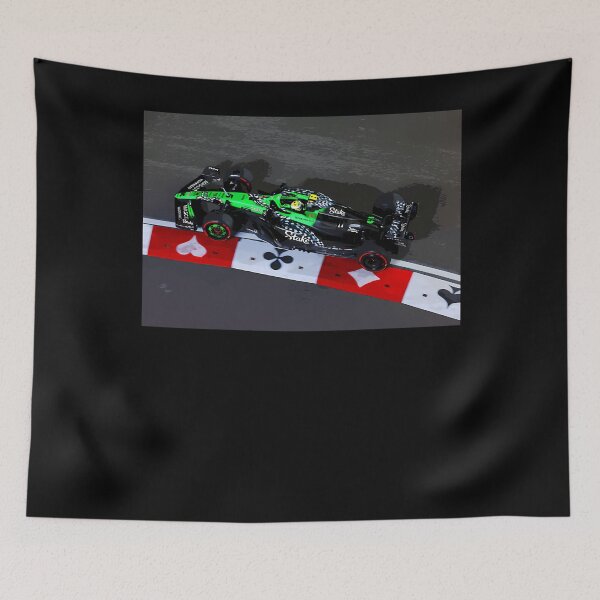 Item preview, Gabriel Bortoleto Racing In The 2025 Las Vegas Grand Prix Abstract designed and sold by Grafeetee.