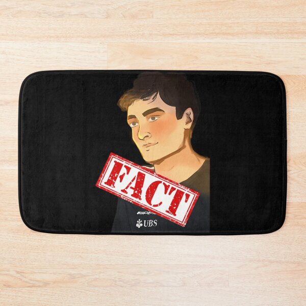 Item preview, George Russel Fact designed and sold by Grafeetee.