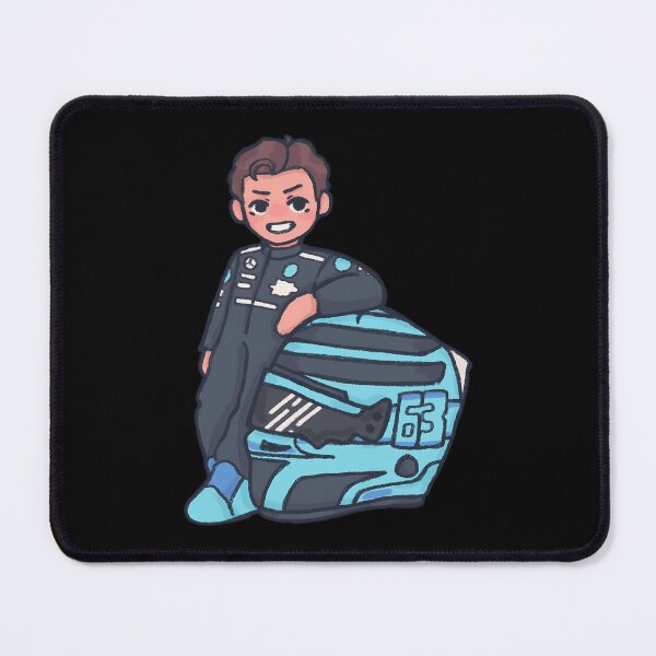 Item preview, George Russel Mercedes Formula 1 Driver designed and sold by Grafeetee.