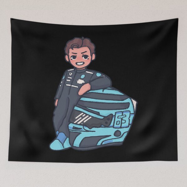 Item preview, George Russel Mercedes Formula 1 Driver designed and sold by Grafeetee.