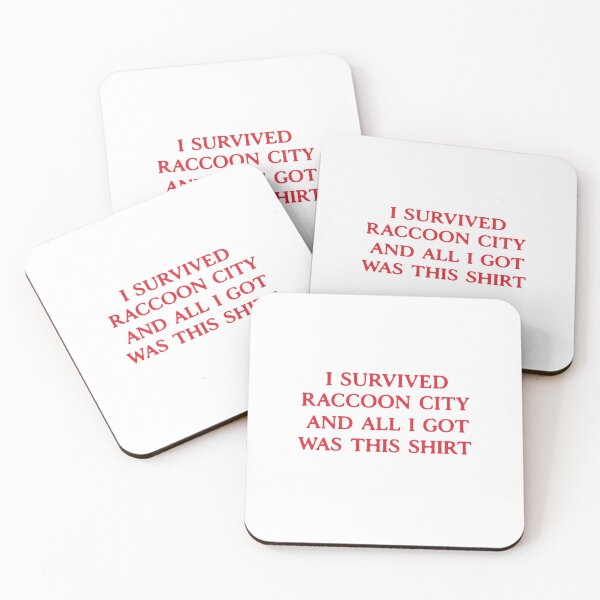 Item preview, I Survived Raccoon City Resident Evil Y2K Horror Game designed and sold by shopmionmion.