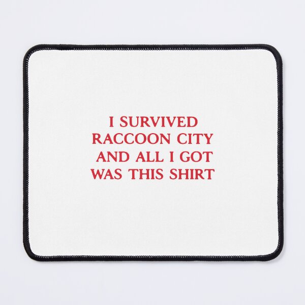 Item preview, I Survived Raccoon City Resident Evil Y2K Horror Game designed and sold by shopmionmion.